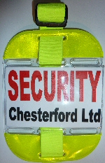 Identity reflective armband - print and insert any message or ID card in this reflective arm band